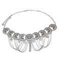 thumbnail image 3 of lionlar Vintage Bohemian Rhinestone Tassel Wedding Waist Belt ., 3 of 8