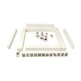 thumbnail image 1 of Tachiuwa 144Pcs Mini Mahjong Tiles Table Activities Supplies Chinese Version Game Set White, 1 of 9