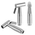 thumbnail image 4 of Bidet Pulvérisateur Portatif pour Toilette, Bidet Pulvérisateur pour Toilette en Acier Inoxydable Brossé pour Lavage de Bébé, Bidet Pulvérisateur Réglable pour Toilette Argent, 4 of 8