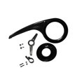 thumbnail image 2 of Portable Bike Chain Guard Cover Cover Protector Crank Durable for Outdoor Riding Accessories Black,Full Set, 2 of 8