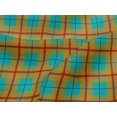 thumbnail image 4 of oneOone Viscose Jersey Fabric Madras Check Decor Fabric Printed BTY 60 Inch Wide, 4 of 5