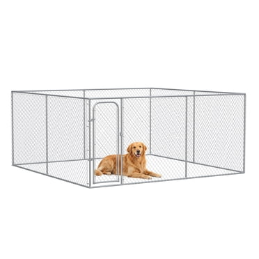 PawHut Dog Playpen, Dog Exercise Pen Dog Run Enclosure, 172.2 Sq.Ft