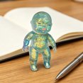 thumbnail image 4 of Stretchy Squeeze Ball, Soft Stress Ball, Squishy Figure Ball, Glitter Filled Squishy Do-Ll Stress Relief Toy, Slow Rising Stretchy Squeeze Fidget Toy for Anxiety Relief, Green, 4 of 7