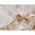thumbnail image 5 of oneOone Velours Curry Chaud Texture Tissu & Triangle Géométrique Quilting Fournitures Impression Couture Tissu par la Cour 58 Pouces de Large, 5 of 5
