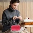 thumbnail image 3 of Meitianfacai Light Weight Ice Silk Thread Composite Yarn Hand Woven DIY Hollow Thread Hook Pack Summer Cool Hat Cushion Yarn, 3 of 4
