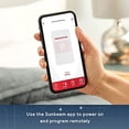 thumbnail image 3 of Sunbeam LoftTec Couverture Chauffante Électrique Connectée Wi-Fi, Taille Queen, Gris, 3 of 6