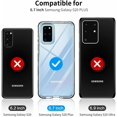 thumbnail image 2 of For Samsung Galaxy S20 Plus Case with Ring Holder Dual Layer Shockproof Protective Case Cover Built in Ring Stand 360 Degree Rotating for Samsung Galaxy S20 Plus 6.7 inch(Blue), 2 of 7