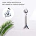 thumbnail image 4 of relayinert Door Hanging Hook Hanger Suction Cup Key Bathrobe Storage Rack Heavy Duty Coat Umbrella Accessory for Kitchen Bedroom Silver 1Set, 4 of 6