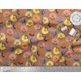 thumbnail image 2 of Soimoi Modal Satin Fabric Donuts Food Printed Craft Fabric by The Yard 42 Inch Wide, 2 of 5
