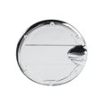 thumbnail image 3 of Silver Car Exterior Fuel Tank Cap Trim For Nitro 2007-2012, 3 of 5