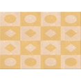thumbnail image 1 of Ahgly Company Machine Washable Indoor Rectangle Transitional Orange Area Rugs, 2' x 3', 1 of 7