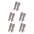 thumbnail image 2 of Maytalsory Chaussettes de Compression Respirantes avec Fermeture Éclair Performance avec Confort Maximal Gris P/M 5ensemble, 2 of 6