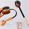 thumbnail image 4 of Back Knock Massage Handheld Round Head Back Pounding Massage Hammer Relieve Stress And Fatigue Meridian Massage, 4 of 6