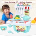 thumbnail image 2 of 22PC Mini Simulation Kitchen Play House Toy Happy Small Kitchen Tableware, 2 of 2