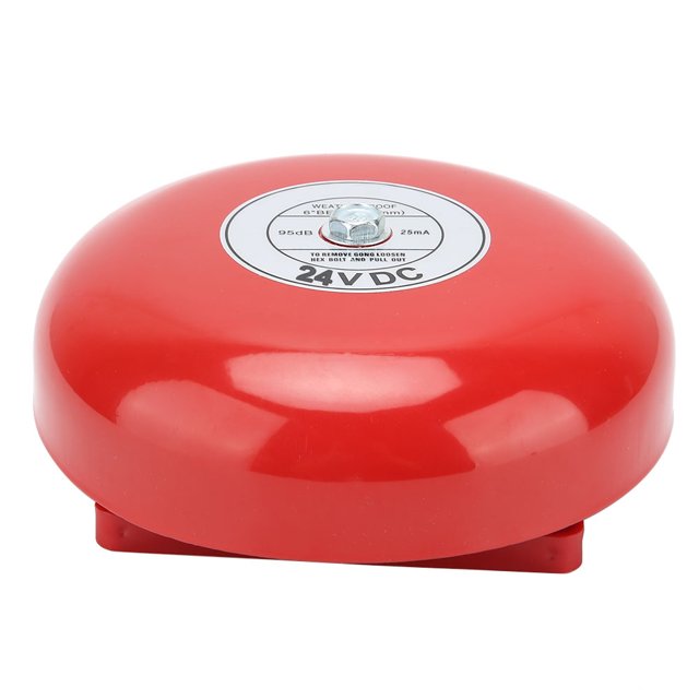 Sonnette d'Alarme Interne, 6 Pouces en Acier au Carbone, Sonnette Électrique, Performance Solide