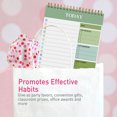 thumbnail image 4 of Undated Daily Planner Notebook with PVC Clear Front Cover, Double Twin Wire Coil, Portable To Do List Notepad for Scheduling, Note Taking and Task Organization, 4 of 8