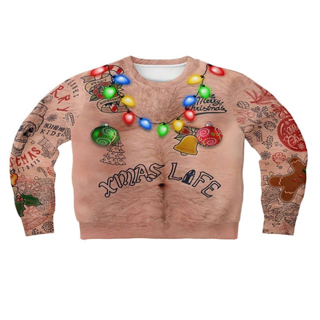 Pulls à Manches Longues Sweat-Shirts Halloween pour Hommes et Femmes avec Imprimé