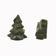 thumbnail image 3 of Holiday Time Cranberry Spice Collection Stoneware Tree& Leaf Salt and Pepper Shaker, 3 of 7