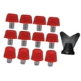 thumbnail image 3 of tamizeot Football Shoe Spikes Boot Studs Replacement Set For Soccer Cleats Rugged Durable Outdoor Indoor Friends Red 8mm 11mm, 3 of 6