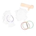 thumbnail image 3 of Embroidery Floss Bobbins, Plastic Floss Bobbins 100pcs Plastic Metal  For Embroidery White, 3 of 8