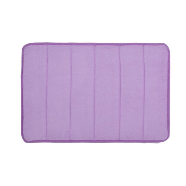 Memory Foam Bath Mat, Soft and Comfortable, Super Water Absorption, Non-Slip, Thick, Machine Wash, Easier to Dry for Bathroom Floor Rug