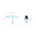 thumbnail image 3 of Yhmxh Portable Windproof Compact Travel Umbrella LED Flashlight Handle Auto Umbrella With Reflective Tape Aluminum Alloy Umbrella Lightweight & Waterproof Camping Gear Outdoors and Sports, 3 of 5