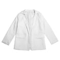 thumbnail image 3 of Girls Long Sleeve Notched Lapel Collar Open Front Casual Jacket with Inner Pocket for Kids Stylish Wear, 3 of 8