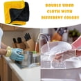 thumbnail image 3 of SDNall Car Wash Towels, Microfiber Car Towels, Car Wash Cloth, Microfiber Towel Double-Sided Different Color Car Wash Towel Car Wash Cloth Not Easy To Absorb Water Towel Scratch Towel, 3 of 5