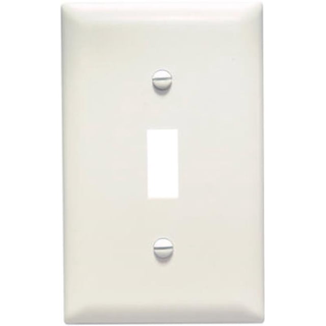 TP1LACC100 1 Gang 1 Toggle Opening Nylon Wall Plate