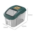 thumbnail image 3 of LSLJS Household Portable Rice Bucket, Sealed Rice Container, Flour Storage Container, Cereal Dispenser, Household Rice Storage Container, Pet Food Storage Container, Storage Jar, 3 of 5