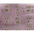 thumbnail image 4 of oneOone Georgette Viscose Fabric Paisley Ikat Print Fabric By The Yard 42 Inch Wide, 4 of 4