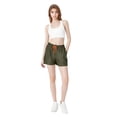 thumbnail image 4 of Timegard Shorts pour Femmes Été Plage Décontractés Amples Taille Élastique Entraînement Course Shorts Légers, 4 of 8