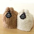 thumbnail image 4 of Wzzjkit Dog Storage Keychain Cute Leather Paw Keychain Pet Hair Keepsake Keyring Unique Memorial Collection Keychain Pet Memorial Gifts for Bag Purse Paw Key, 4 of 7