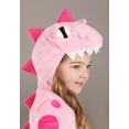 thumbnail image 3 of Pink Dinosaur Girl's Onesie, 3 of 5