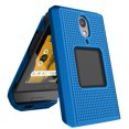 thumbnail image 4 of Case for CAT S22 Flip Phone, Nakedcellphone Slim Hard Shell Protector Cover - Cobalt Blue, 4 of 7