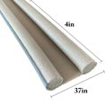 thumbnail image 2 of Coofit Air Blocker Soundproof Weatherproof Noise Blocker Door Sweep for Bottom of Door, 2 of 10