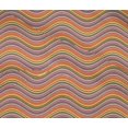 thumbnail image 4 of oneOone Tissu Flex Coton Serpentine Rayé Imprimé Tissu BTY 40 Pouces de Large, 4 of 4