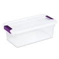 thumbnail image 1 of Sterilite 6 Quart Plastic ClearView Latch Storage Container Tote, 24 Pack, 1 of 10