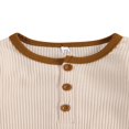thumbnail image 3 of Newborn Boy Long Sleeve Romper and Pants 2PCS Set, 3 of 6