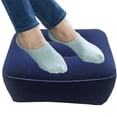 thumbnail image 4 of Repose-pieds Gonflable Courbe pour Bureau d'Étude et de Jeu Bleu, 4 of 8
