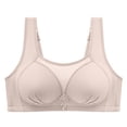 thumbnail image 3 of Woman Bra Lightly Lined Bra Feature V-Neck Training Bra Style W-1785 Gray XL, 3 of 3