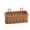 Coffee, variant on Grey Large Woven Wall Hanging Basket – Kitchen Vegetable & Garlic Organizer, Breathable Storage Bin for Pantry, Cabinet & Home Decor
