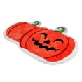 thumbnail image 1 of Halloween Pumpkin Bath Mat Non Funny Cute Microfiber Washable Absorbent Carpet Autumn Home Decoration Bathroom Shower Tub Rug, 1 of 6