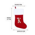 thumbnail image 3 of EGNMCR Christmas Decorations, Christmas Gifts Large Personalized Letter Christmas Christmas Tree Decorative Pendant Candy Bag Christmas Scene Dressing Gift Bag stocking stocking, 3 of 3