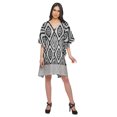 thumbnail image 3 of Moomaya Cutwork Lace Beach Kaftan For Women Printed Bikini Caftan Plus Size, 3 of 4