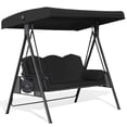 thumbnail image 1 of Housse de Remplacement pour Auvent de Balançoire d'Extérieur - Housse Supérieure 3 Places Robuste, Imperméable et Coupe-Vent pour Chaises Balançoire de Patio - Protection UV, Housse de Balançoire de Jardin Anti-Déchirure 75"x47"x7" pour Cour Arrière, Véranda, 1 of 5
