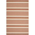 thumbnail image 1 of Safavieh Courtyard Terracotta Indoor Outdoor Rug - 6'7" x 9'6", 1 of 2