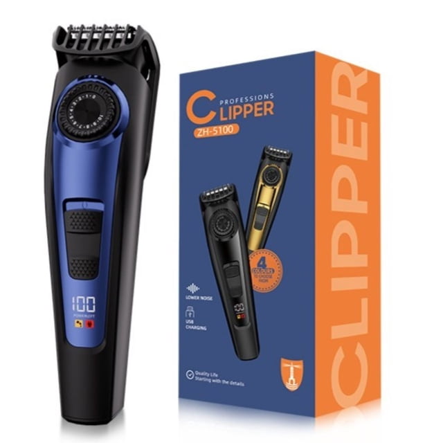 YSTIANN Men's Electric Shaver - Multi-Functional Body Hair Trimmer with Adjustable Length via Rotating Guide Combs - Electric Razor & Hair Clipper, Ideal Gift for Lover & Father WJ85-2858
