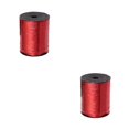 thumbnail image 2 of Youkk Ruban en Plastique Scintillant et Multifonction pour Décorations de Mariage et de Fête Ruban Robuste Bouclé Doré Rouge 2 Ensembles, 2 of 6