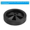 thumbnail image 4 of Unique Bargains 5.8' 2 Pack Universal Air Compressor Wheel with 0.5' Dia. Hole, 4 of 5